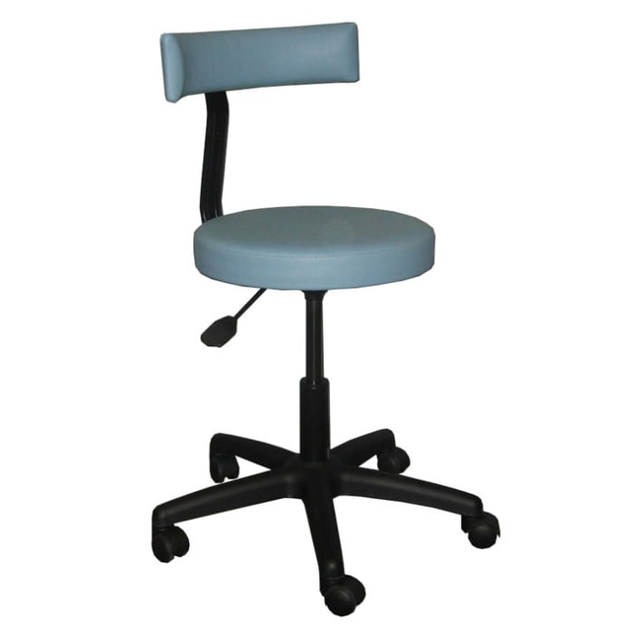 ABCO Gas Lift Stool with Backrest