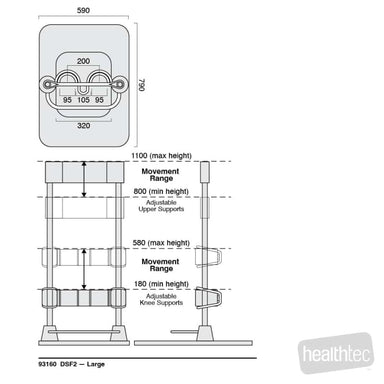 Healthtec Special Care Device Large dimensions