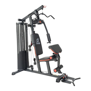 Orbit OHG600 Home Gym front view with attachments