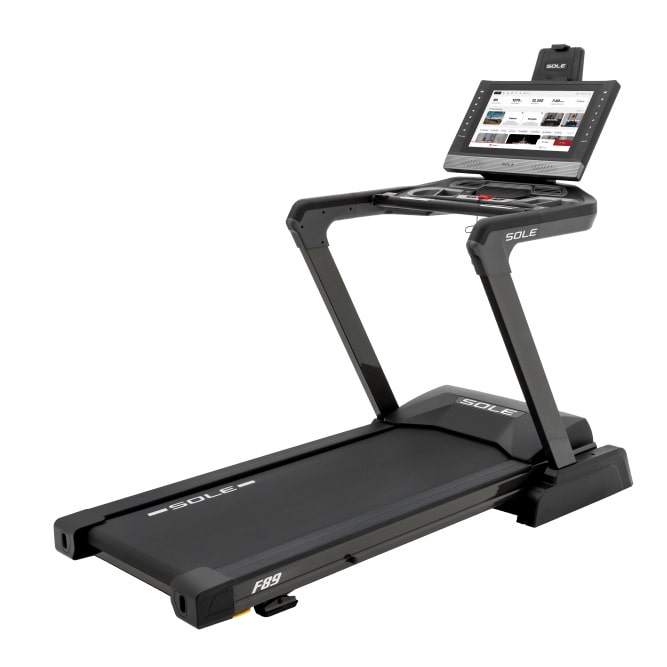 Sole F89 Treadmill front view