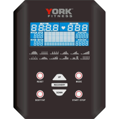 York Fitness C415 Exercise Bike screen view