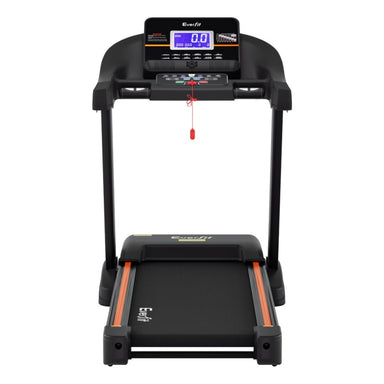 everfit electric auto incline treadmill 490mm rear view