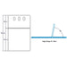 ABCO 2 Section Bobath Neurological Table dimensions