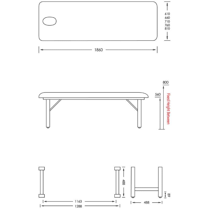 Athlegen Stationary One Section