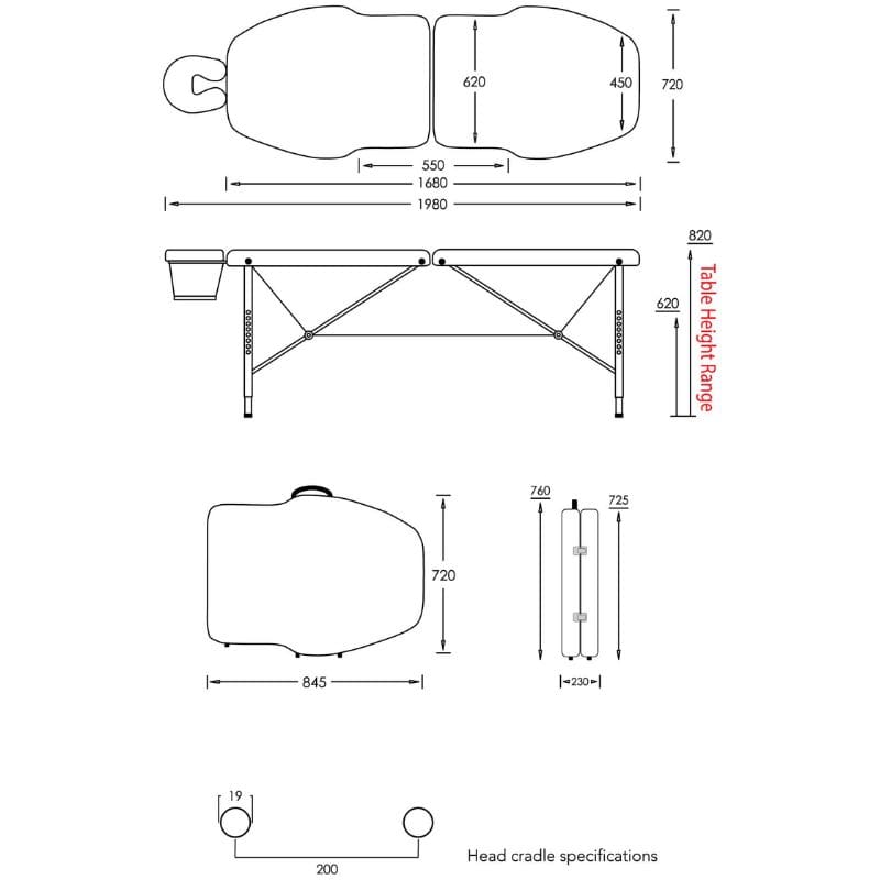 Centurion Genesis Compact Dimensions