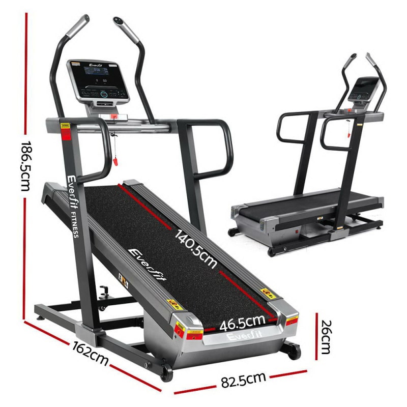 EB-F-CM-01-BK everfit incline treadmill dimensions