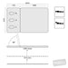Healthtec Bariatric Neurological Bobath Plinth dimensions