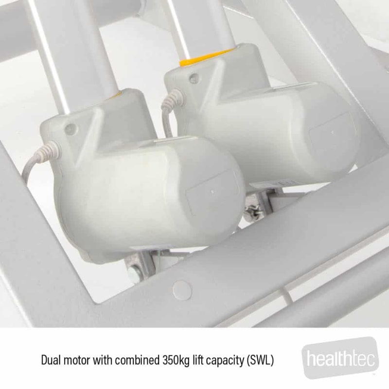 Healthtec Bariatric Neurological Bobath Plinth dual motor close up