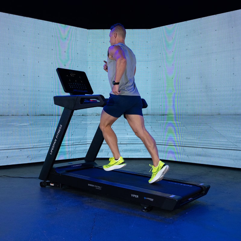Lifespan Fitness Viper M4 Treadmill action shot