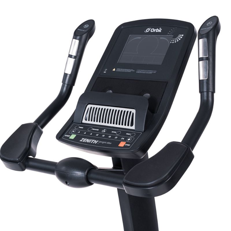 Orbit Zen Upright Bike screen view