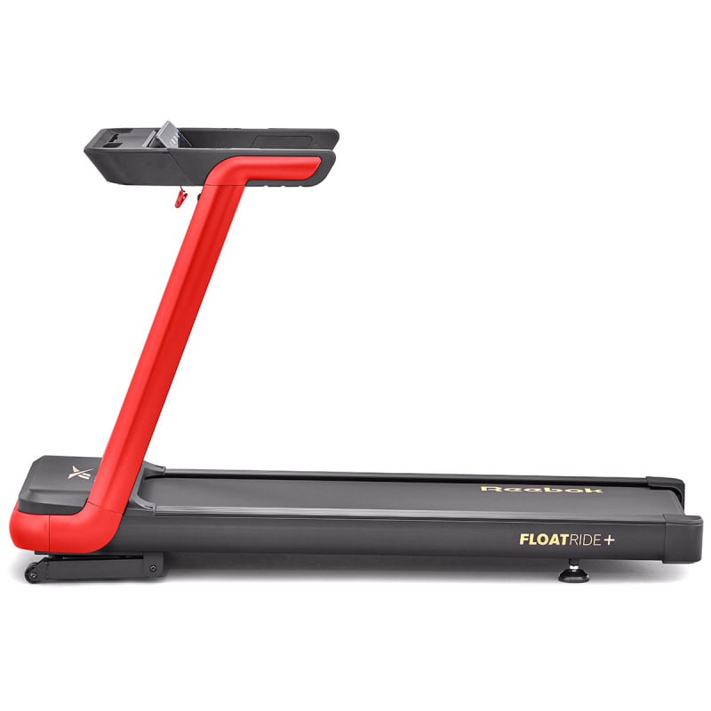 Reebok FR20z Floatride Treadmill side view red