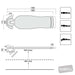 SX_Contour_Massage_Table_Single_Section_height_range