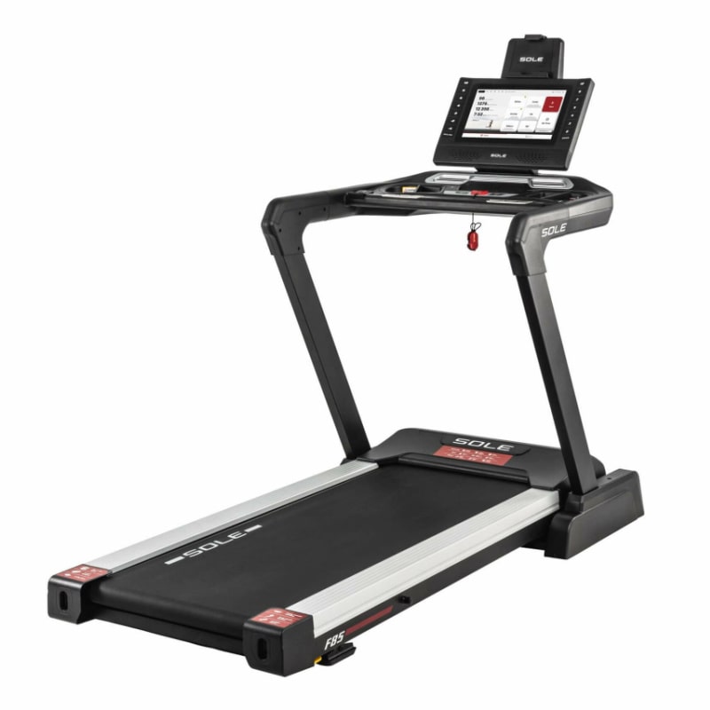 Sole F85 Treadmill front view