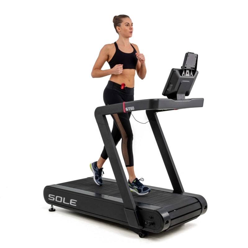 Sole ST90 Slat Belt Treadmill action view