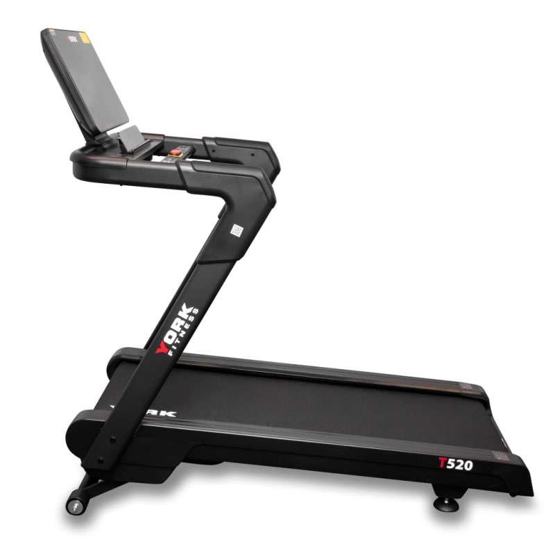 York Fitness Delta T520 Treadmill side incline view 