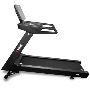York Fitness Delta T550 Treadmill side incline 