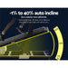 everfit electric incline treadmill cm01 incline variations infographic