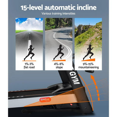 everfit electric treadmill 450 auto incline