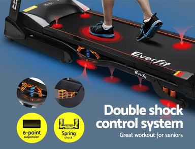 everfit tmill chil 480 massager double shock system