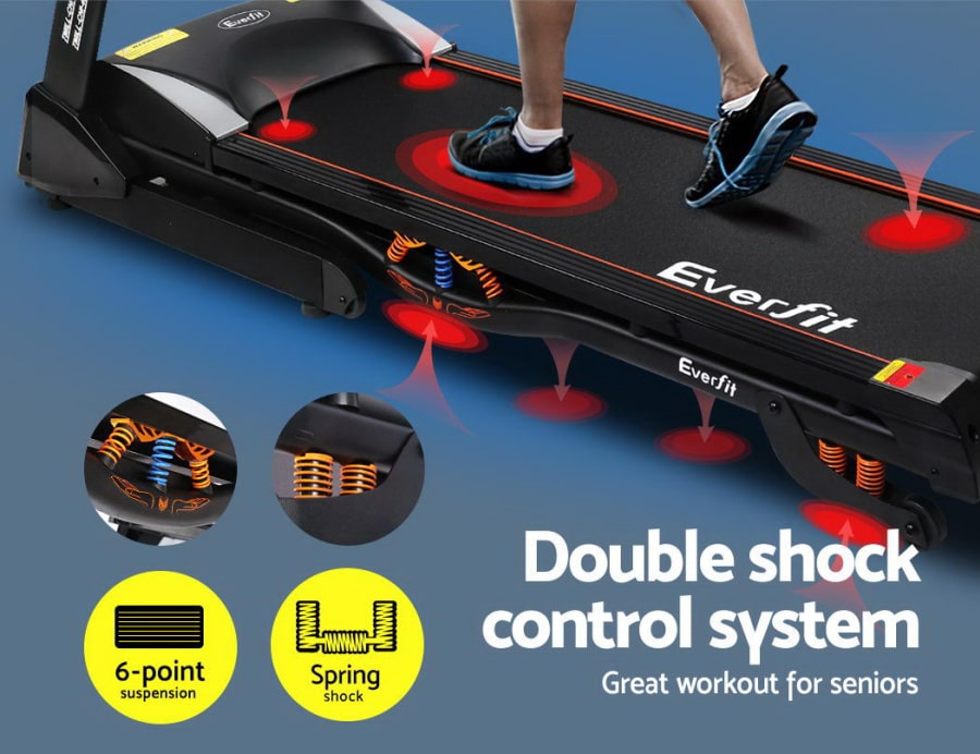 everfit tmill chil 480 massager double shock system