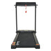 everfit treadmill home gym fully foldable 450mm rear view 