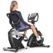lifespan fitness rc 300 recumbent bike action shot 2
