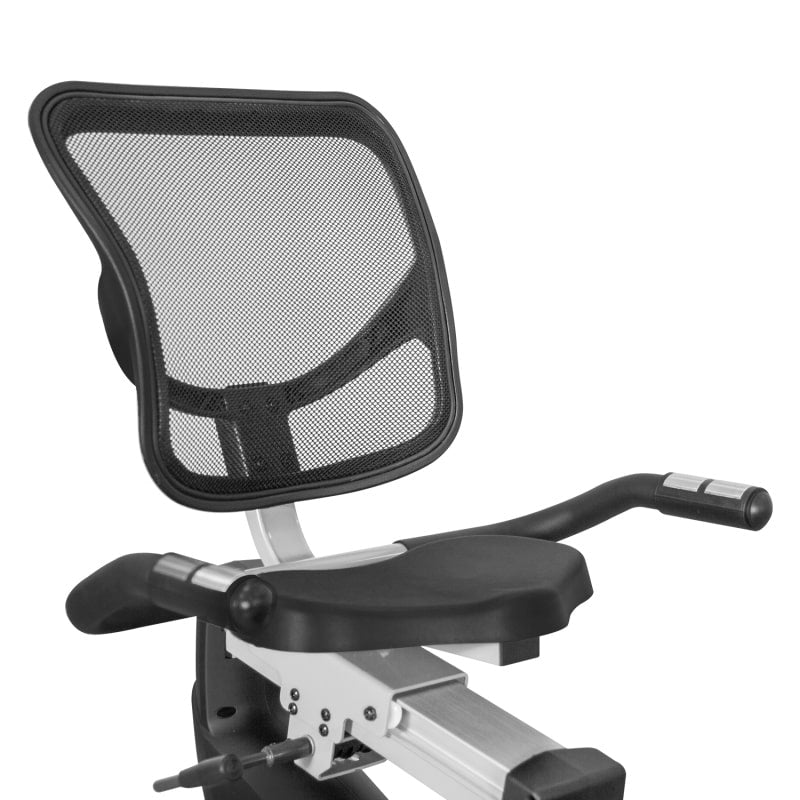 lifespan fitness rc 300 recumbent bike seat view