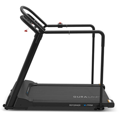 lifespan fitness reformer treadmill side view