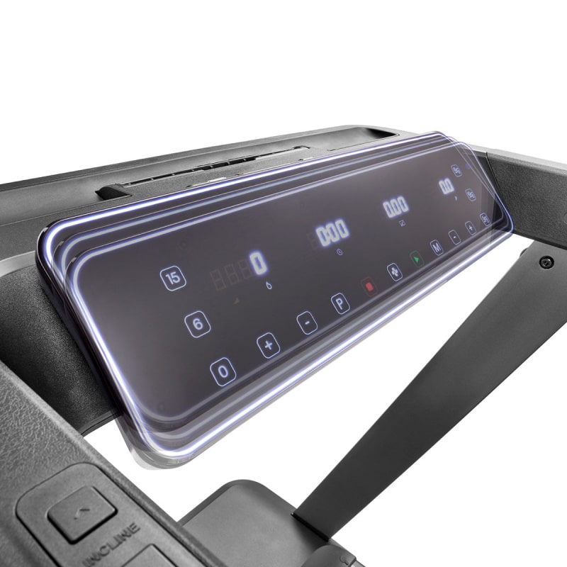 reebok fr30z floatride treadmill screen view 